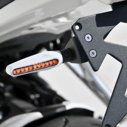 Clignotant Ermax Mini blinkers barre blanc LED (La paire) Universel