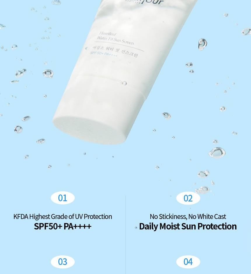 Fraijour - Heartleaf Water Fit Sun Screen