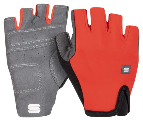 Gants Courts Enfant Sportful Kid Matchy Rouge