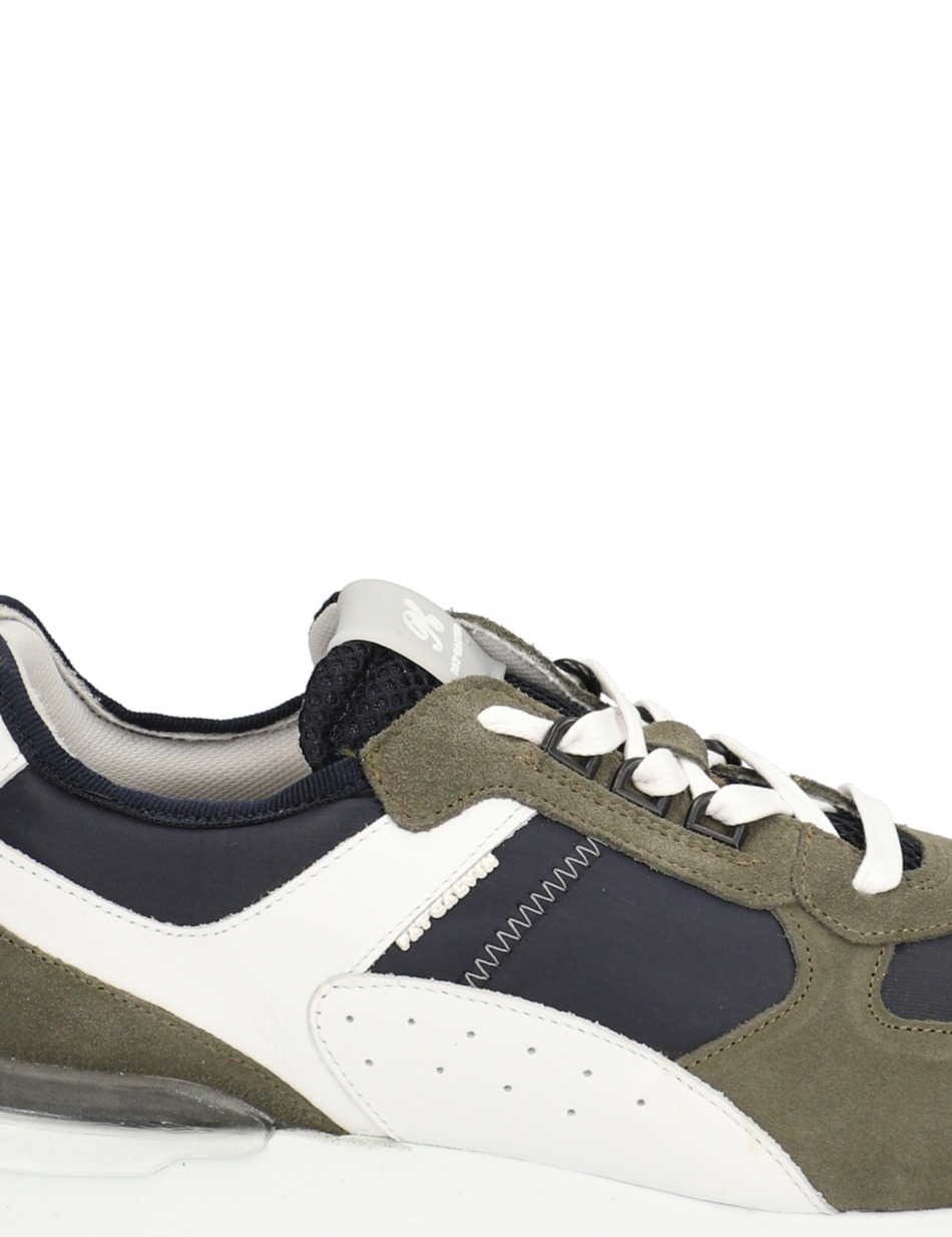 Lederkombi Sneaker