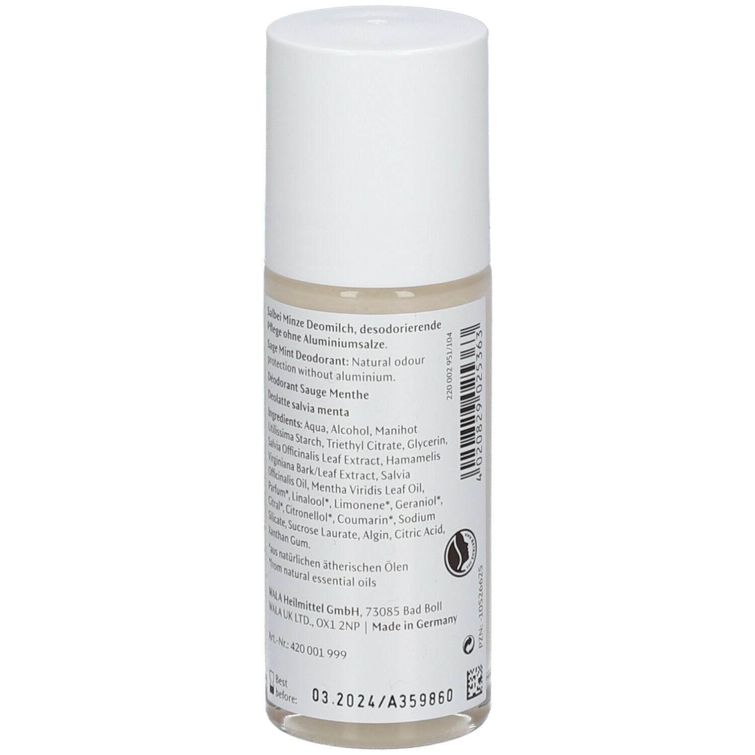 Dr. Hauschka® Salbei Minze Deomilch