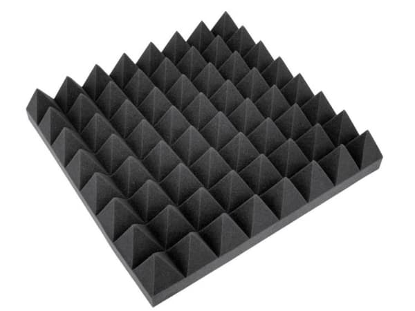 Omnitronic akustisk skumpyramide 100 mm, 50x50 cm (8070265T)