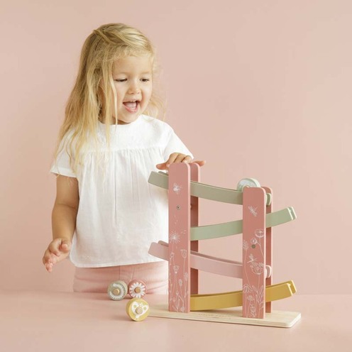 Circuit en bois Rose - LITTLE DUTCH