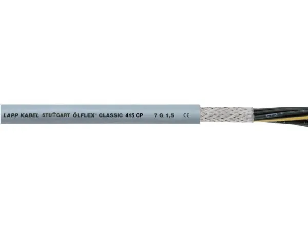 LAPP ÖLFLEX® 415 CP Styreledning 3 G 1 mm² Grå 1314033/100 100 m