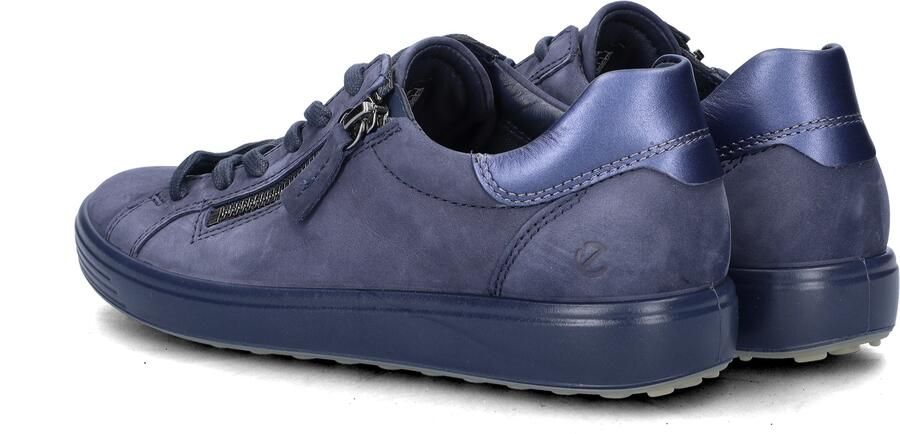 ECCO -art-490553 61332 -dames-blauw-nubuck-sneaker