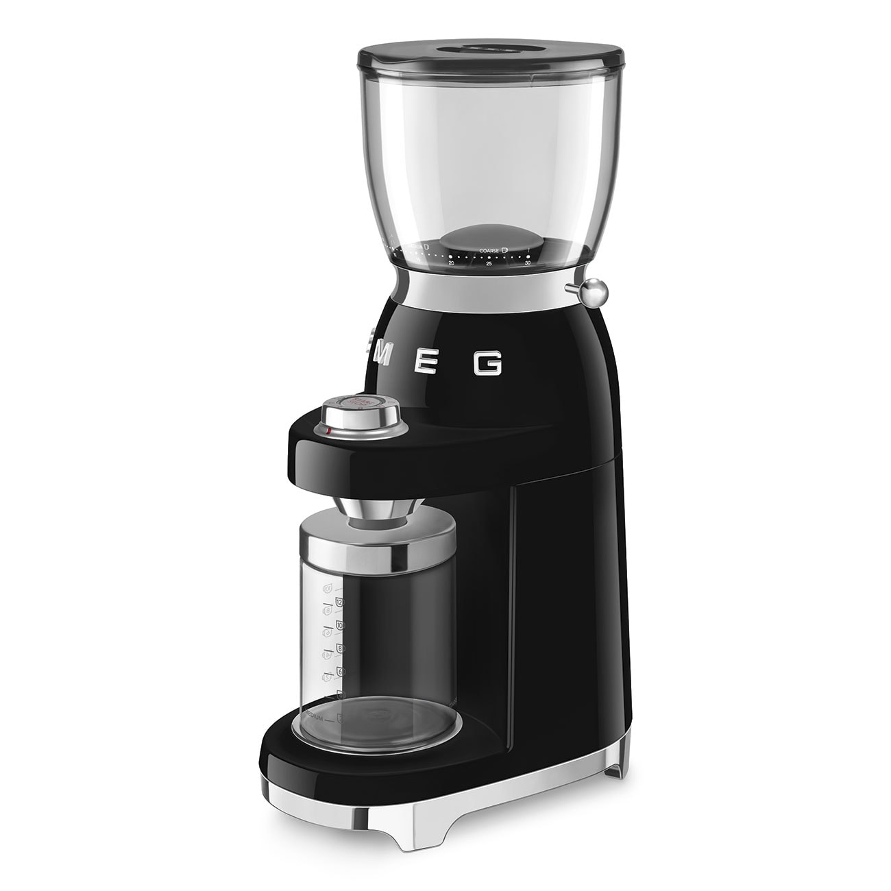 SMEG Kaffeemühle schwarz 50's Style elektrisch