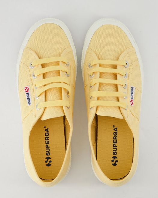 Superga 2750-Cotu Classic Schnürschuhe in Gelb