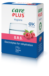 Care Plus O.R.S. Oral Rehydration Salt Framboos 10ST