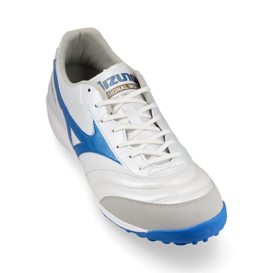 Mizuno Morelia Sala Pro TF Mugen - Blanc/Bleu/Doré