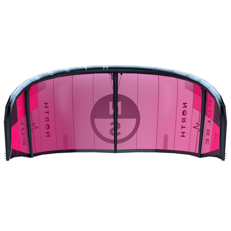 AILE DE KITESURF NORTH PULSE 2024 RUBINED RED