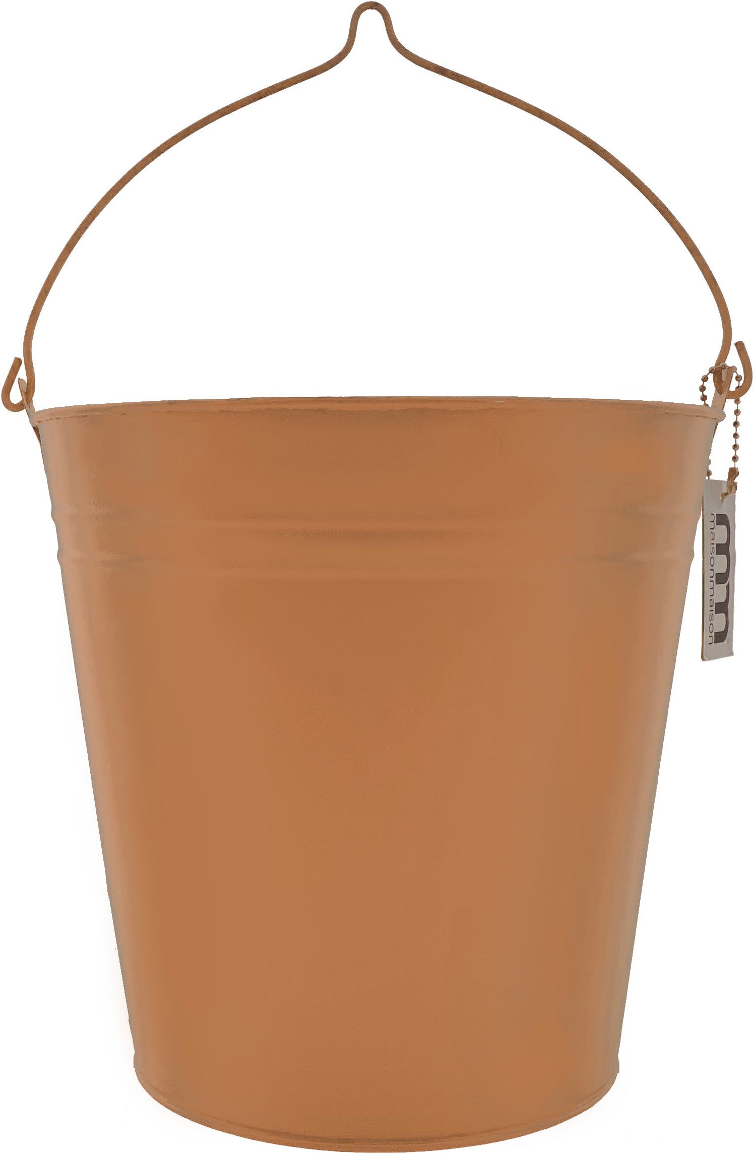 Maison Maison plantenemmer koper D 23 H 23 cm