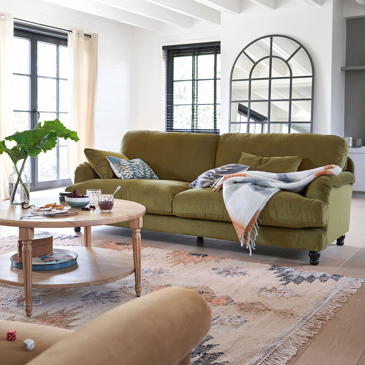 LA REDOUTE INTERIEURS<br>Espelho de janela industrial 60x90 cm, Lenaig