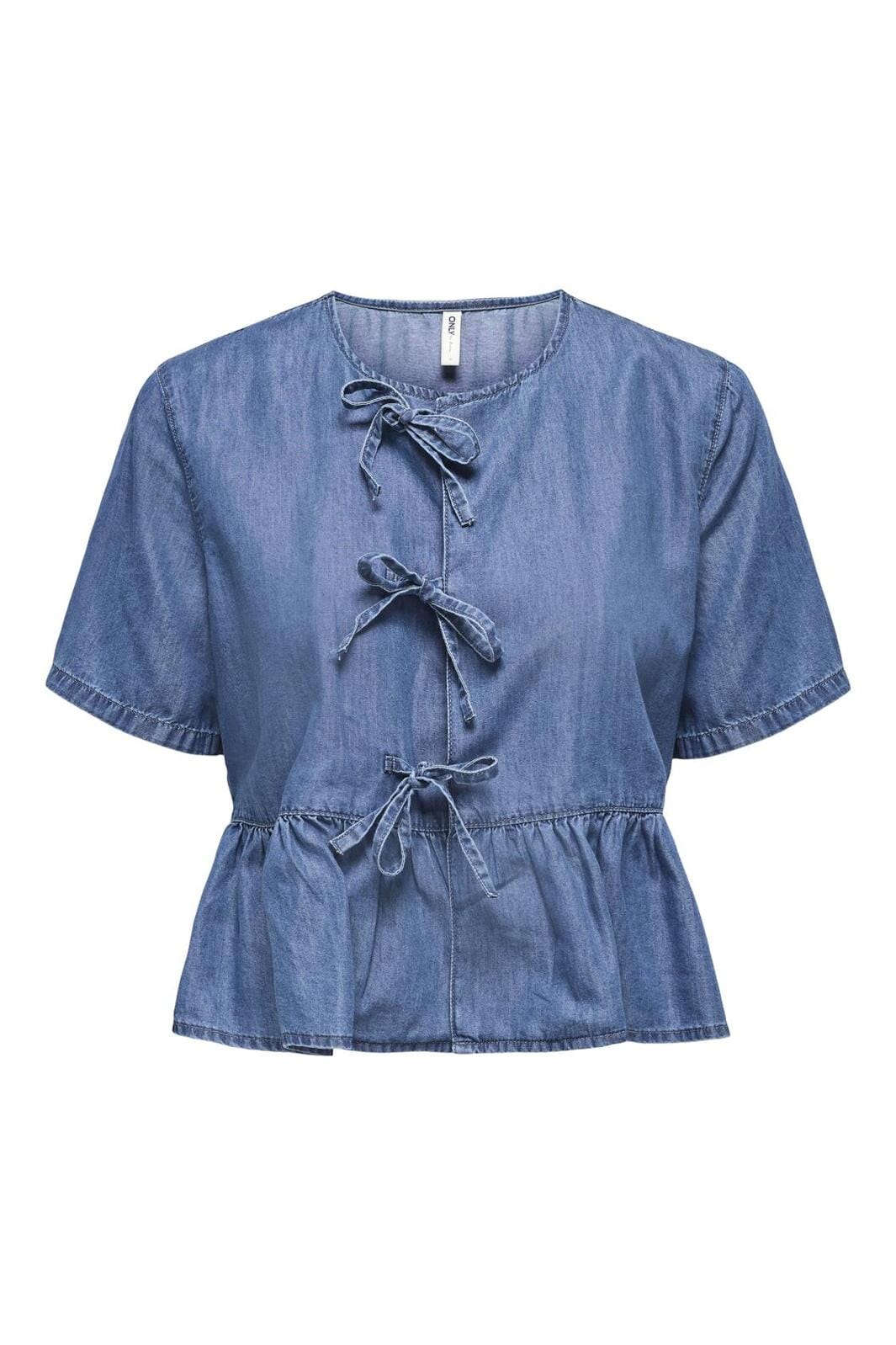 Only Onlbea Ss Bow Shirt 15344257