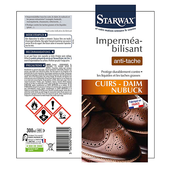 Aérosol protection anti-tache Starwax 300ml
