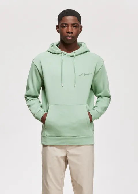 Hoodie base groen (LEAFGRE)