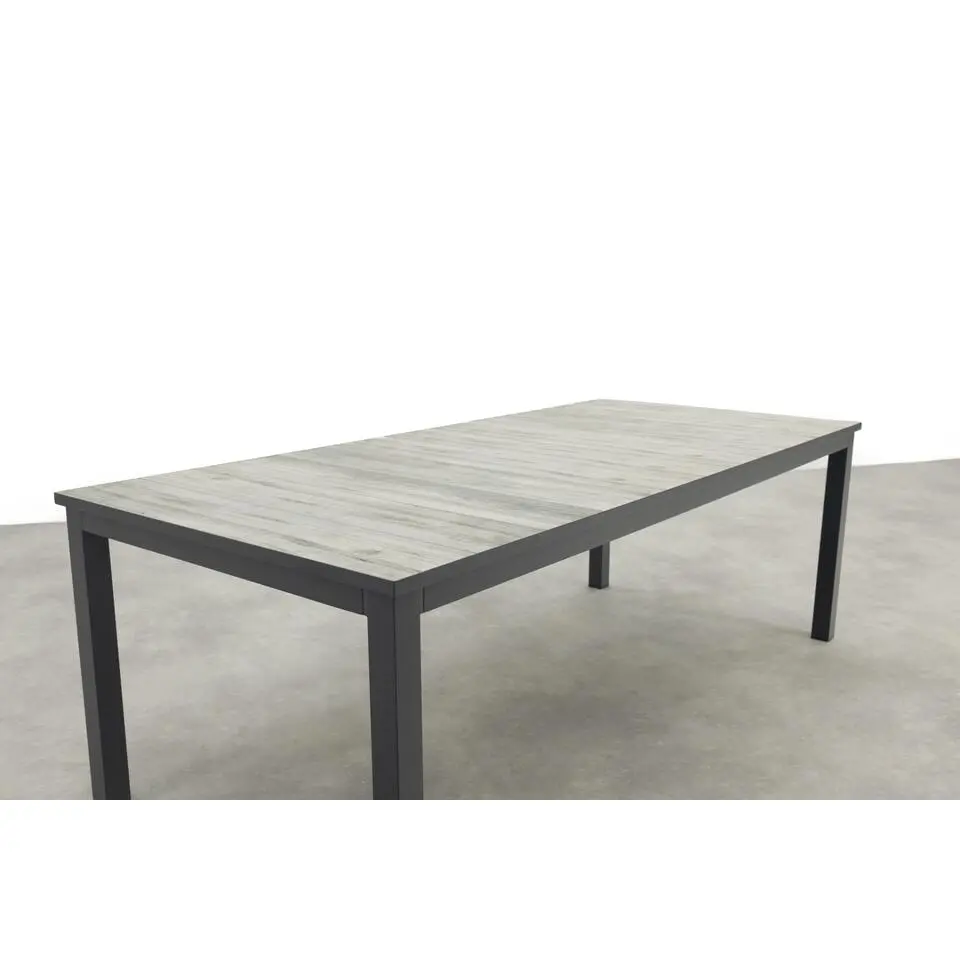 Hartman Comino dining tuintafel 223x105 cm. - Keramiek/Grijs