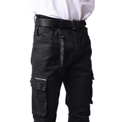 Pantalon cargo homme Poches Et Sangles PROJECT X PARIS