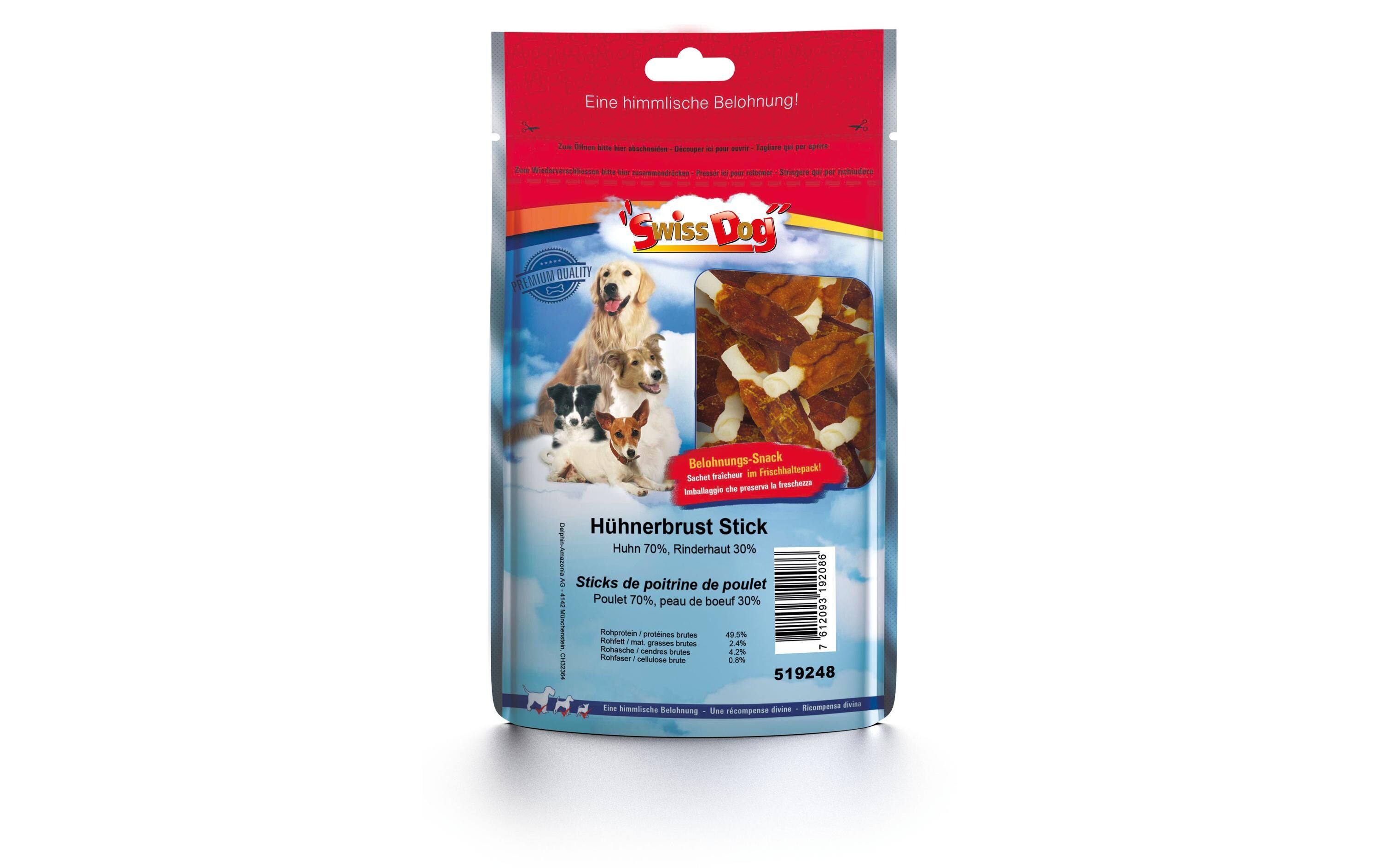 Kausnack XXL Hühnerbrust Stick 1100 gKauartikel für Hunde