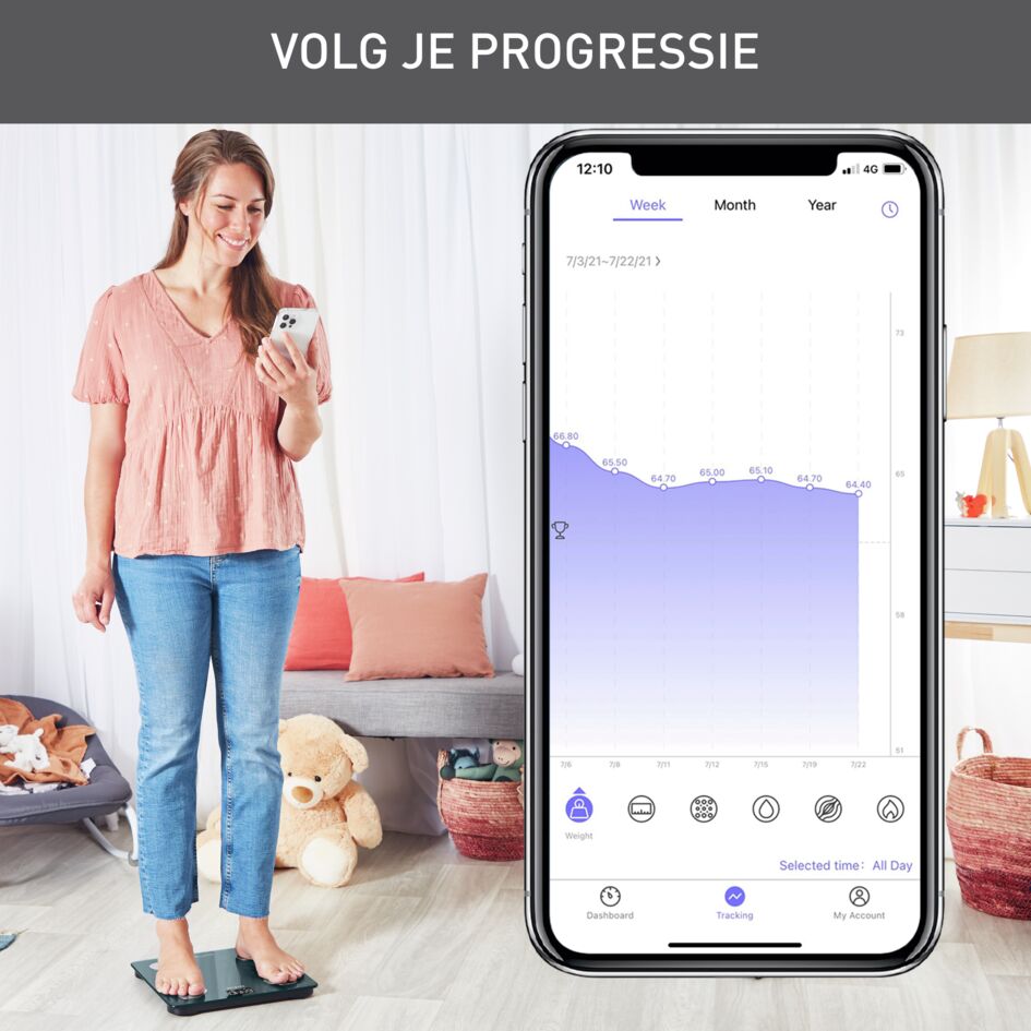 Goodvibes Life + BM9620 Personenweegschaal