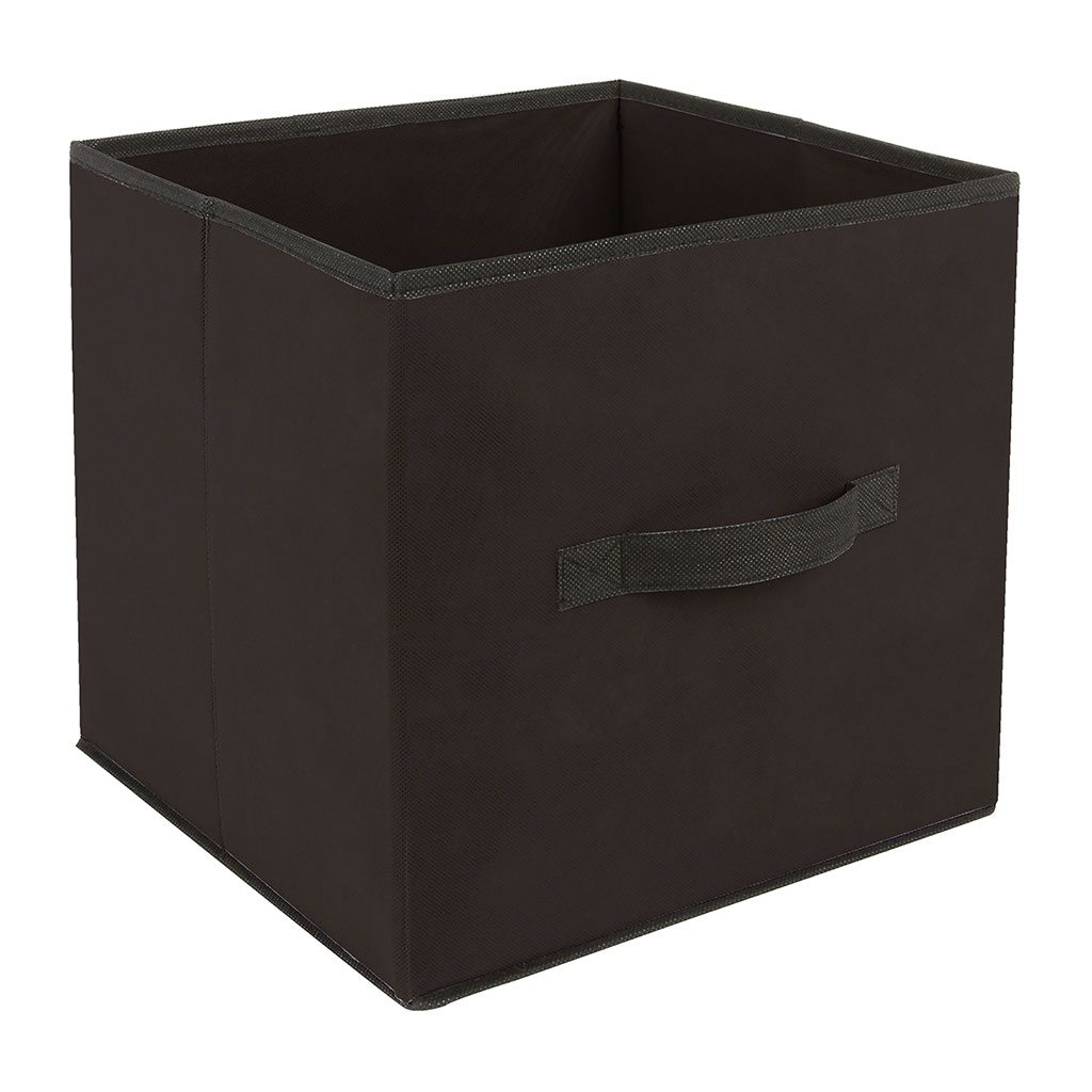 Boite de rangement Mix'n Modul noire 31x31cm