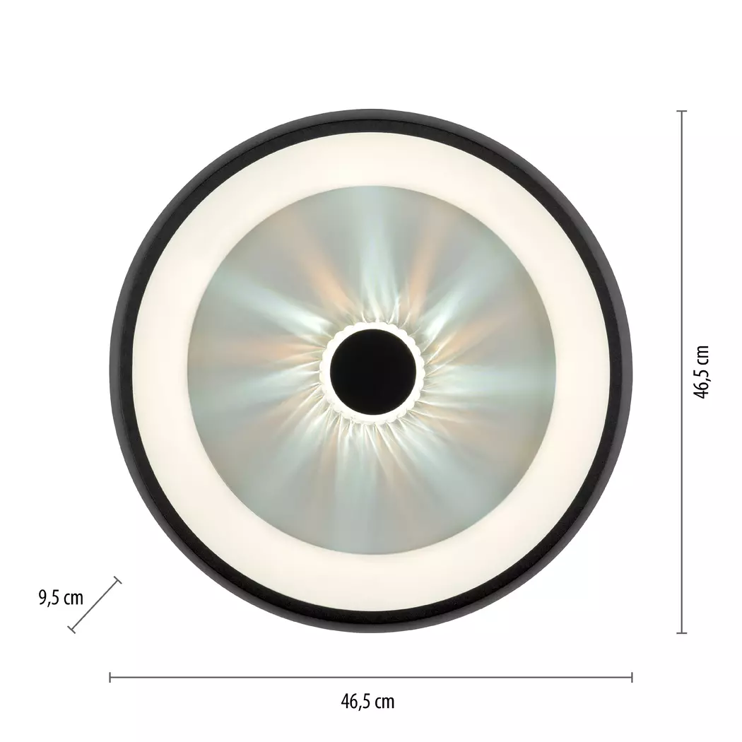 LED-Deckenleuchte Vertigo