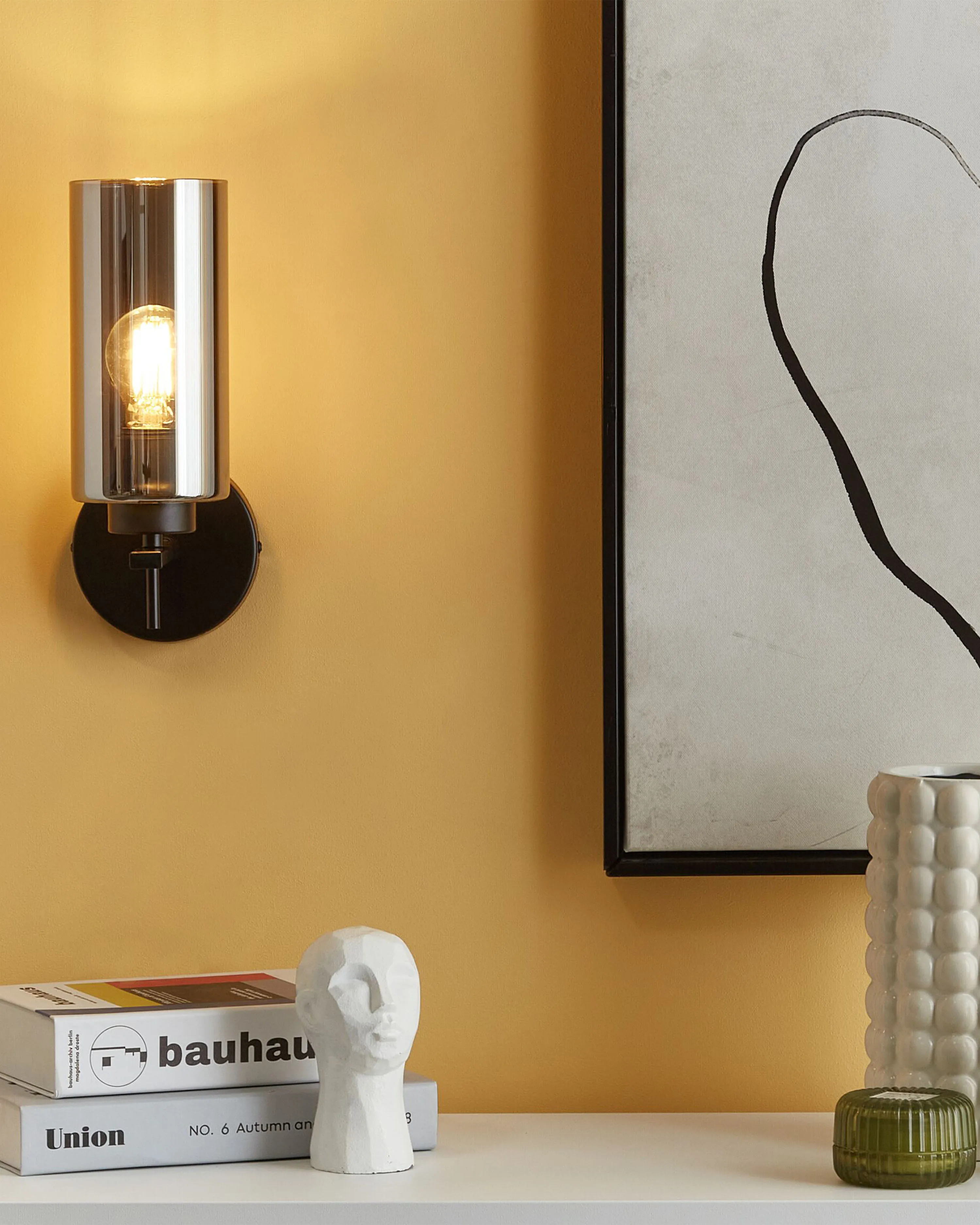 Wandlamp PURIRI Metaal Zwart