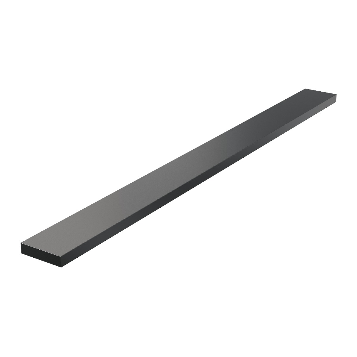 Brauer los multifunctioneel tegelinlegrooster 70cm gunmetal geborsteld PVD