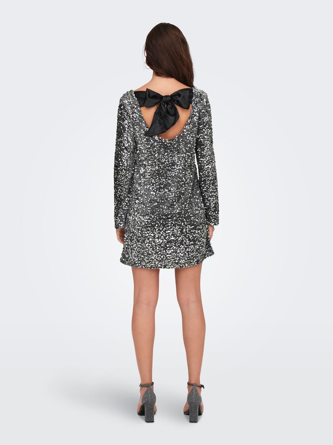 JDYSARA Kurzes Kleid Silver