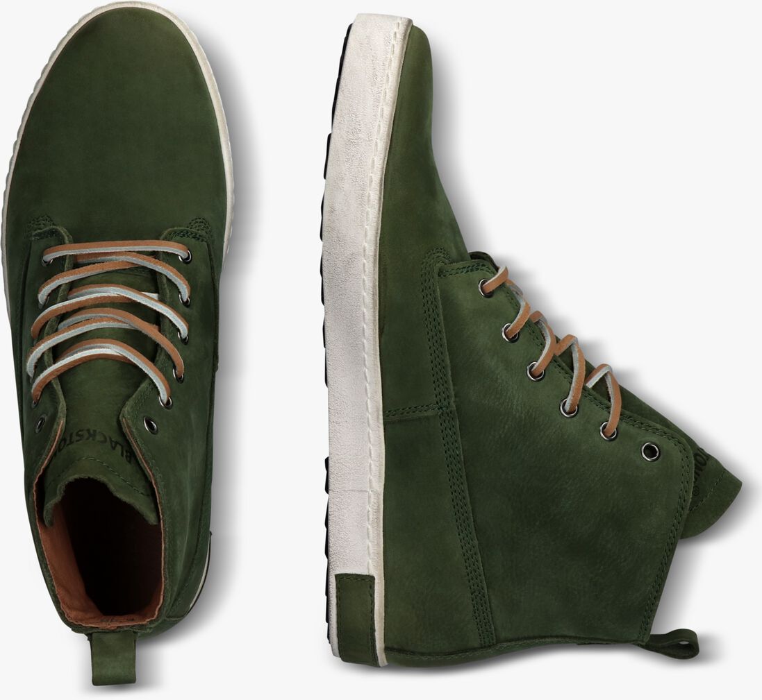 BLACKSTONE groene blackstone lage sneakers icon