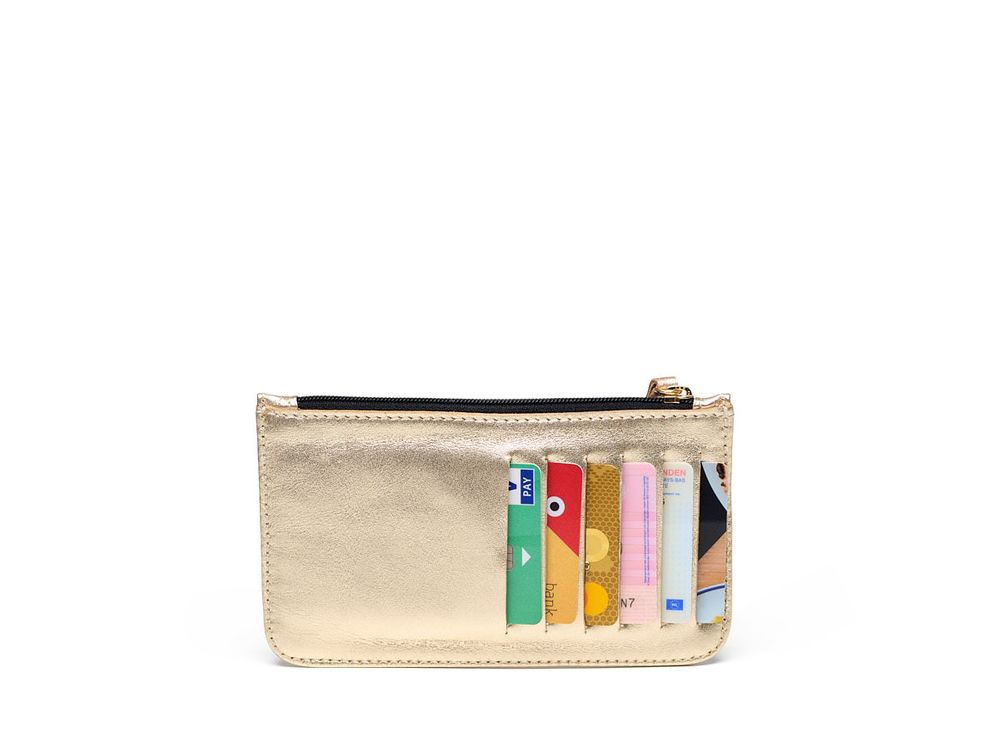 Chabo - Card & Coins Wallet - Light Gold