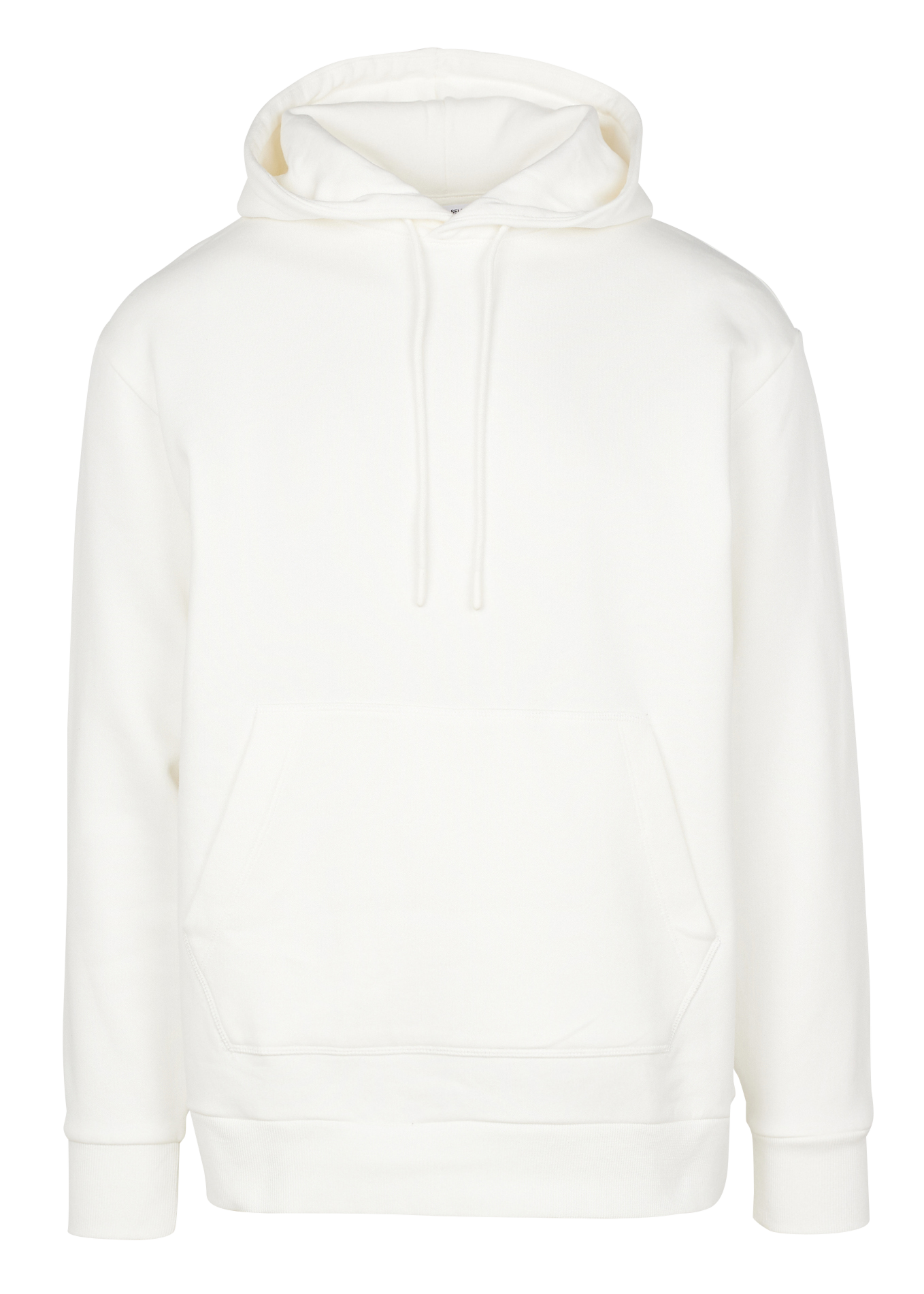 Sweat à capuche en coton| Blanc