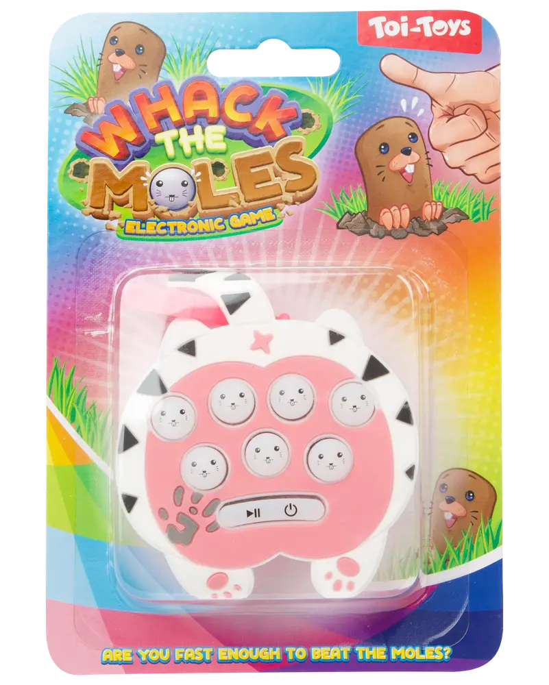 Whack the moles minispil - assorterede designs