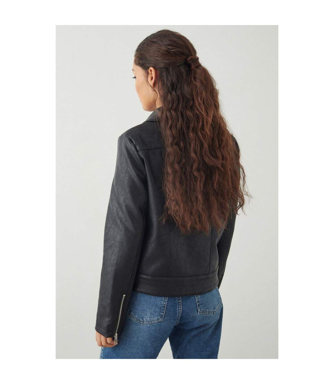 Dorothy Perkins - Veste motard - Femme (Noir) - UTDP1651