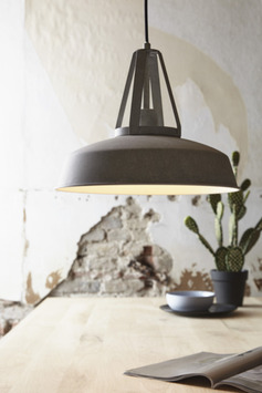 GAMMA hanglamp Ryan beton Ø35 cm