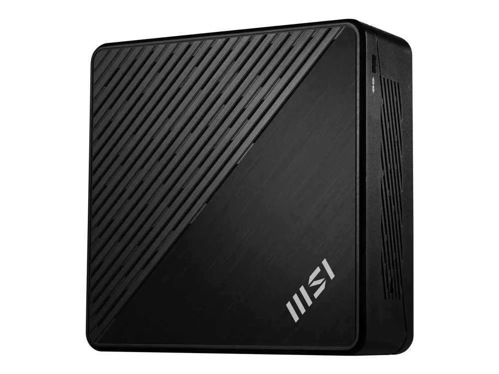 MSI Cubi 5 12M 002BEU - Barebone - mini PC FCBGA1744 Socket - 1 x Core i5 1235U / op til 4.4 GHz - RAM 0 GB - Intel Iris Xe Graphics - IEEE 802.11ax (Wi-Fi 6E), Gigabit Ethernet, 2.5 Gigabit Ethernet, Bluetooth 5.3 - sort