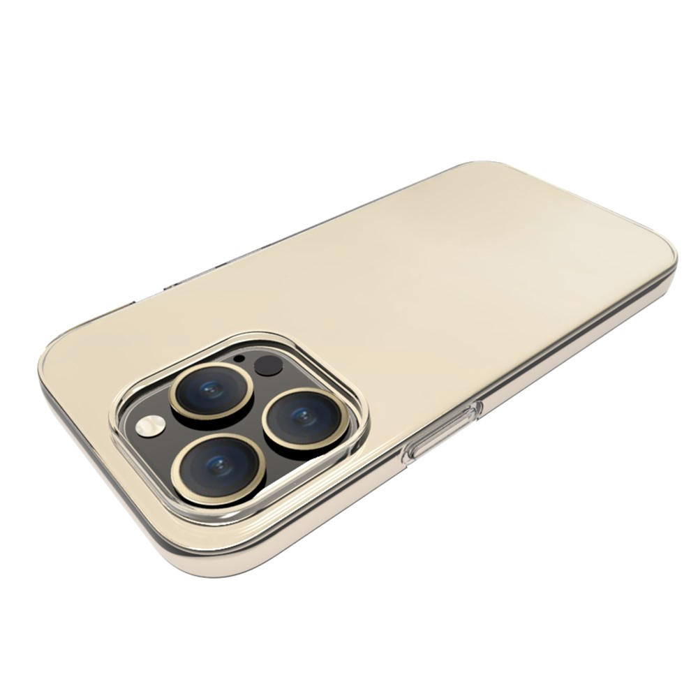 iPhone 15 Pro Gummi Case Hülle Slim Design 1.0 mm - Transparent