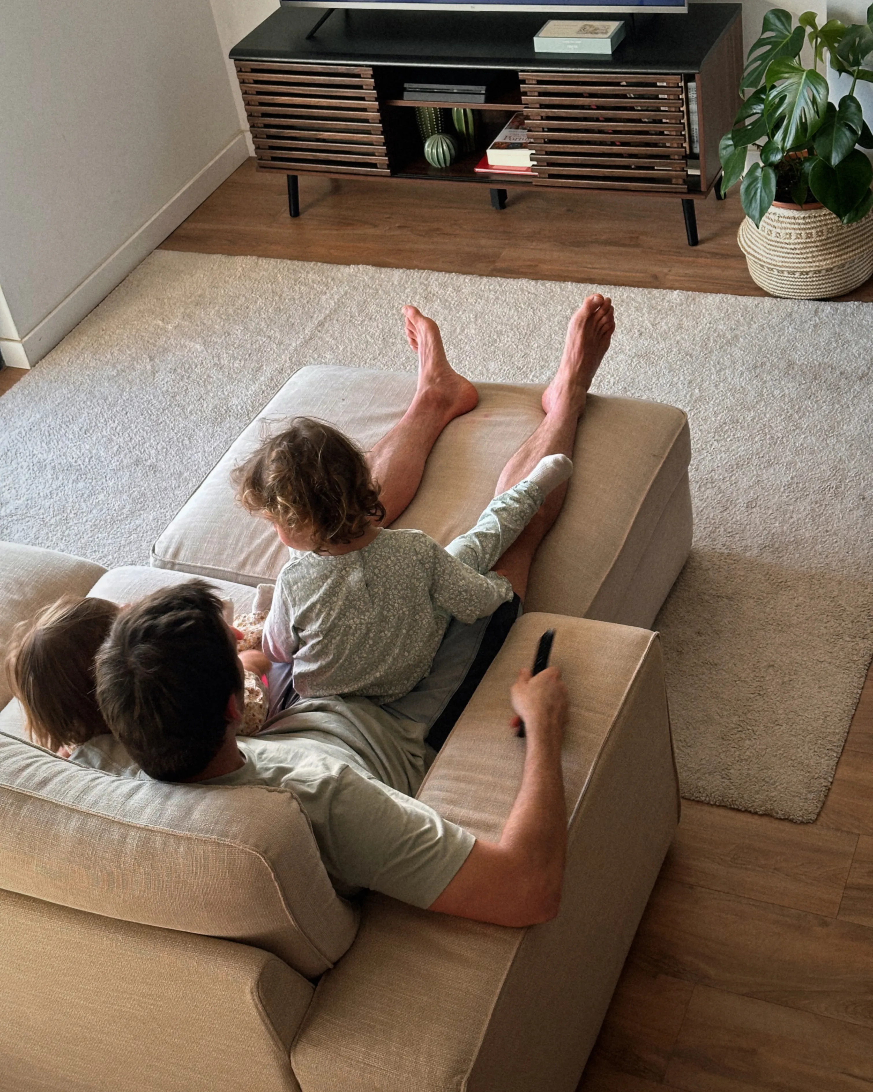 TV-meubel PERTH Zwart