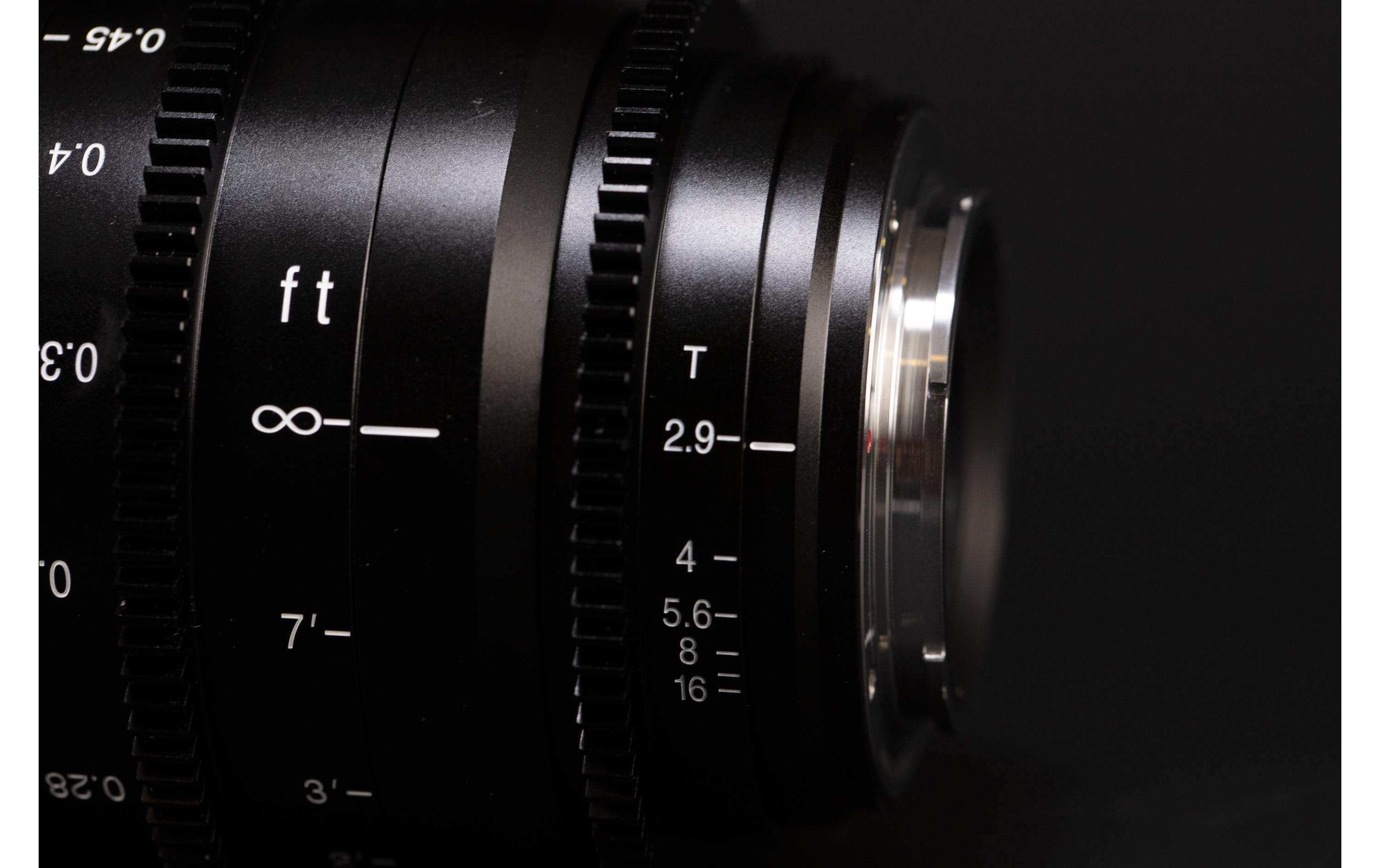 Festbrennweite 7.5 mm T2.9 Zero-D S35 Cine Lens X-Mount<br>Laowa 7.5 mm T2.9 Zero-D S35 Cine