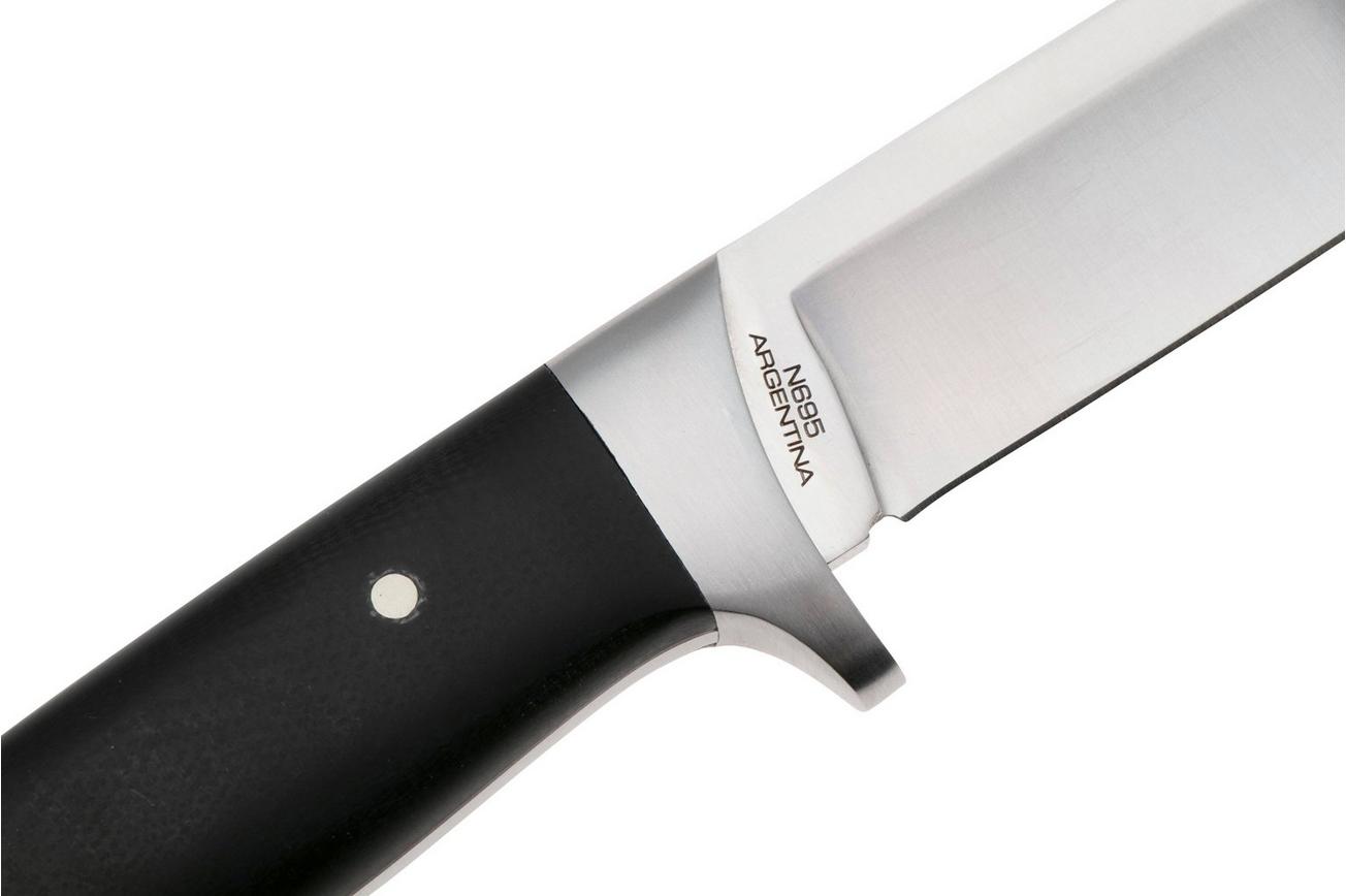Böker Arbolito Newenche 02BA353G10 Black G10, vaststaand mes