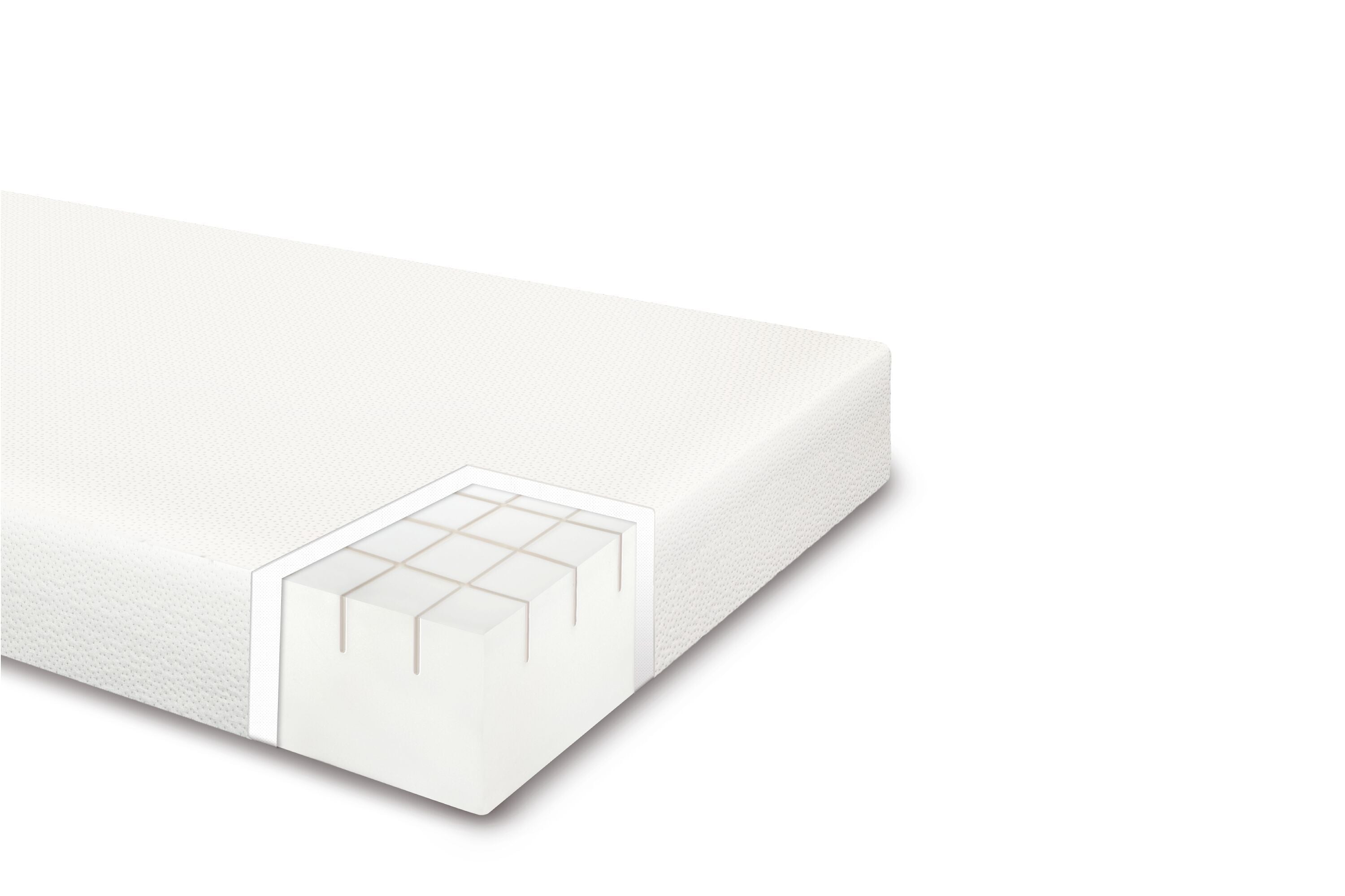 FLEXA Schaumstoffmatratze 200x120x12cm - 200.0 cm x 120.0 cm