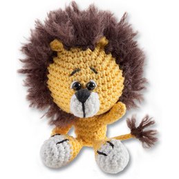 Mini kit de crochet 'lion'