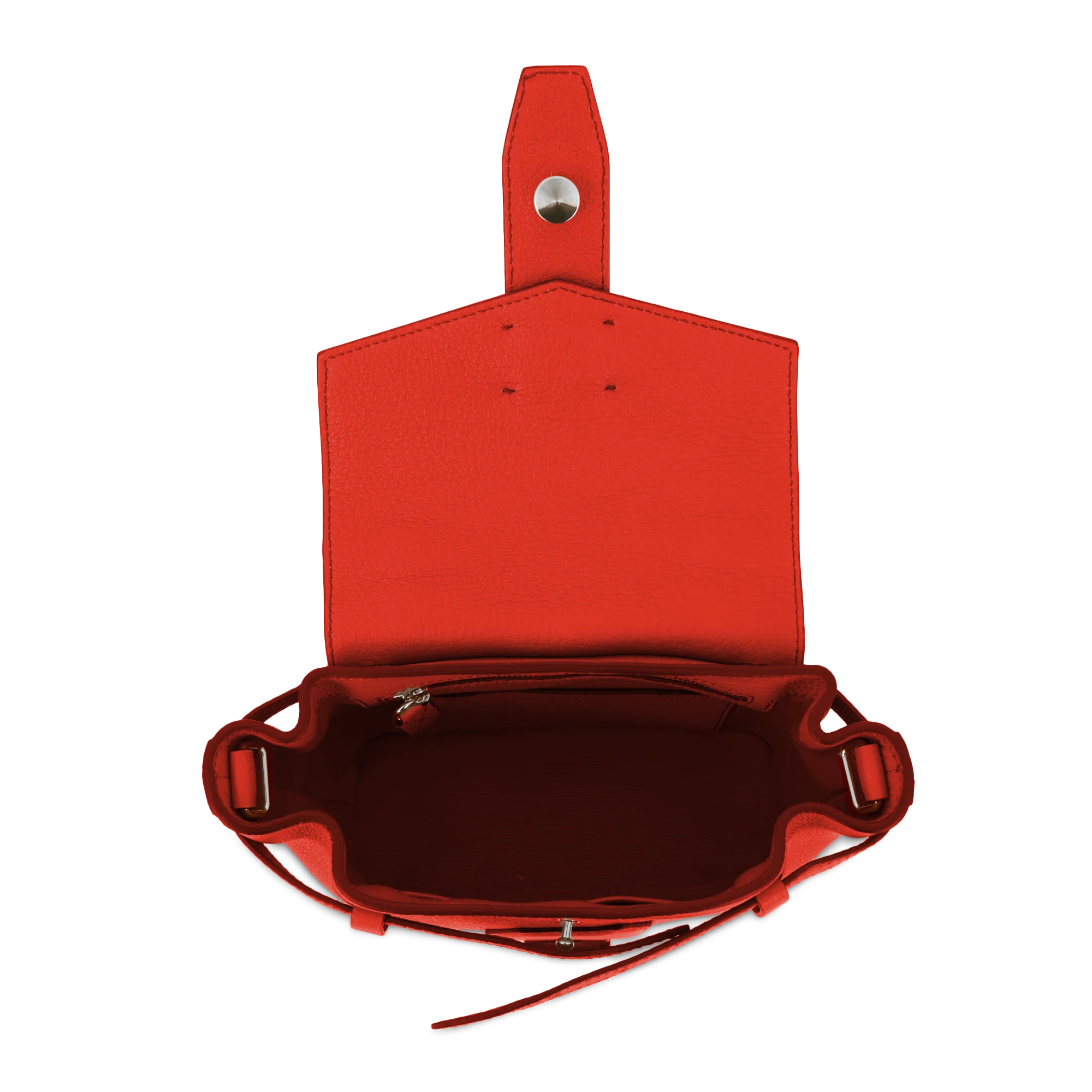Mini sac porté main Charlie de Lancel-Tomate