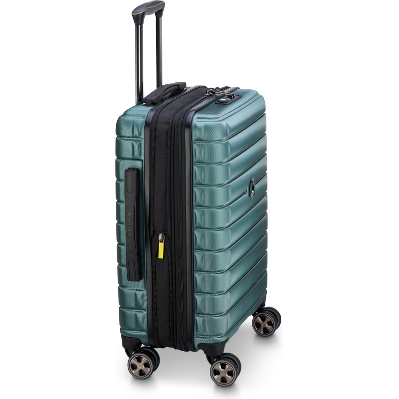 Shadow 5.0 valise cbaine slim extensible 4 doubles roues 55 cm vert
