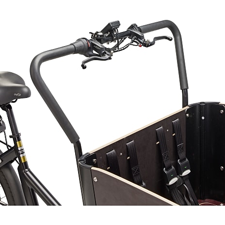 SCO E-Cargo center elcykel 5 gear 15AH 2025 - sort