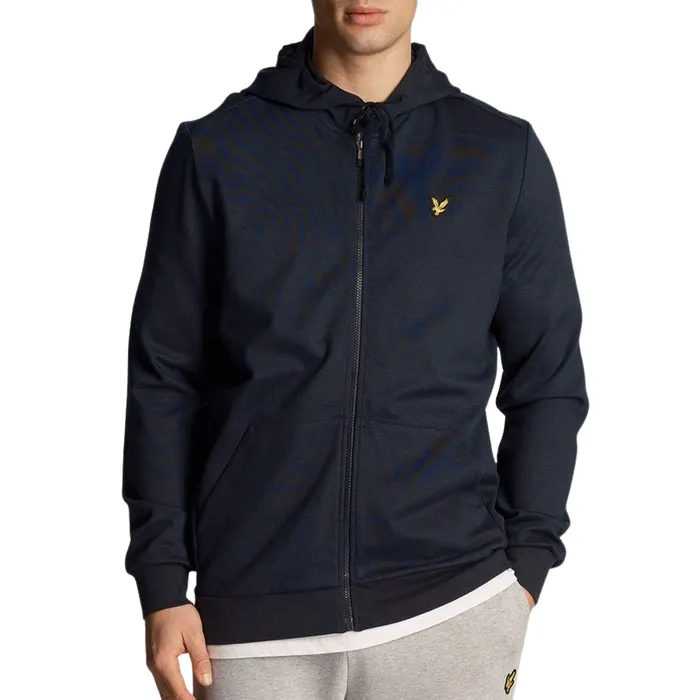 Lyle & Scott Sports Full Zip Fly Fleece Hoodie Sweatvest Heren