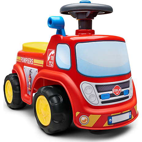 Falk Toys bandbil ride-on med opbevaringsrum, rat og horn