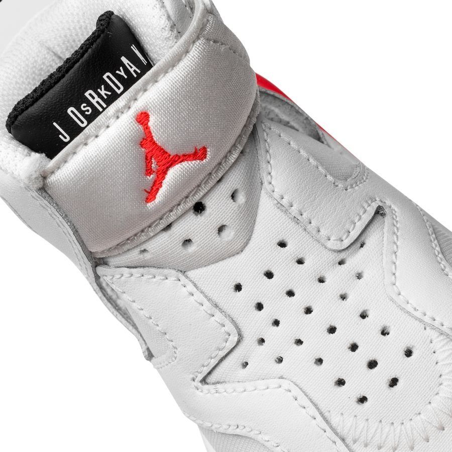 Nike Chaussures Jordan 6 Retro Little Flex - Blanc/Rouge/Noir Enfant