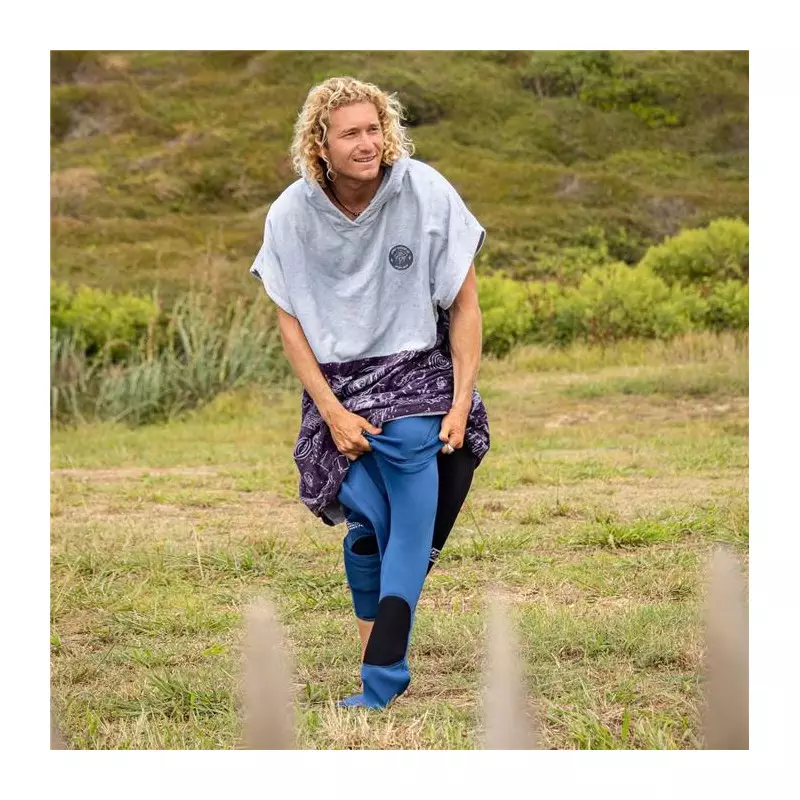 Poncho SOORUZ Storm Cotton Blue