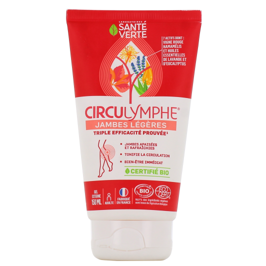 Gel externe jambes légères Circulymphe Bio