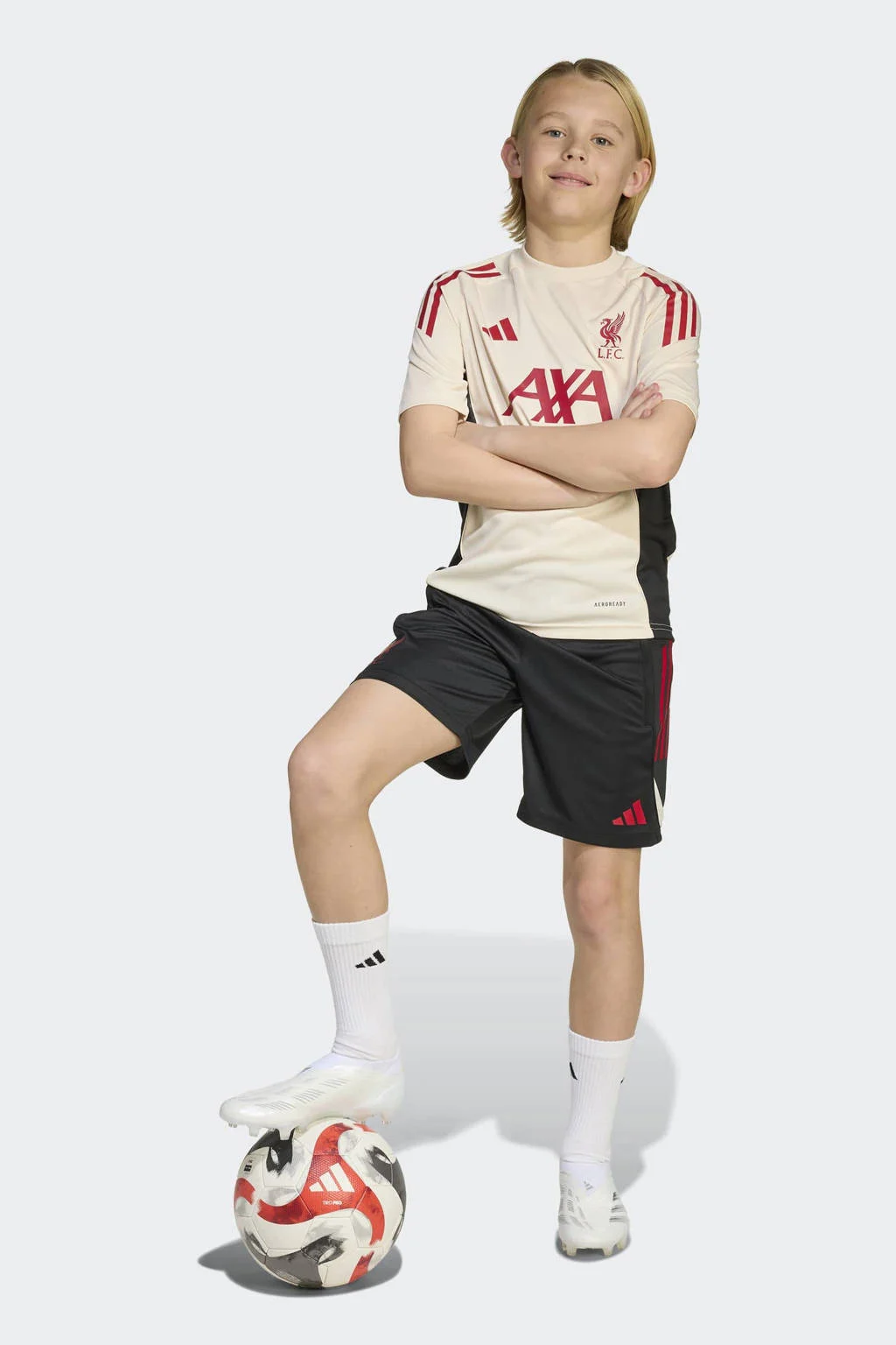 adidas Performance Junior Liverpool FC voetbalshort training